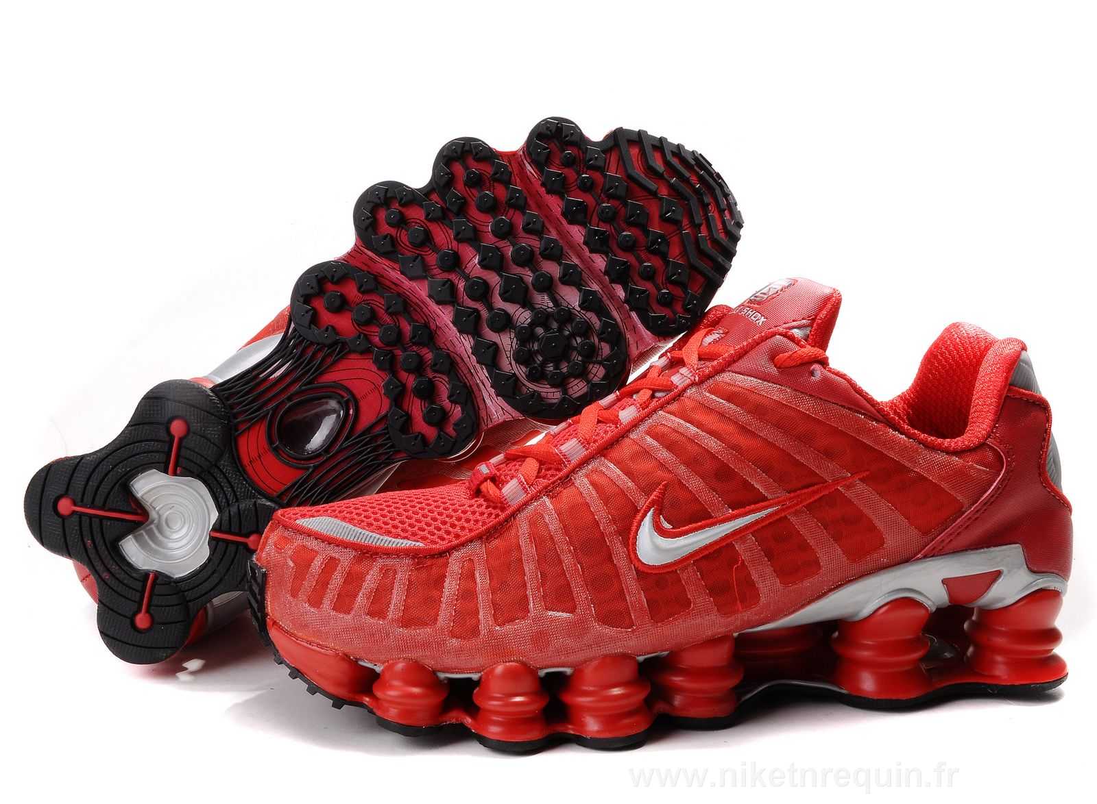 Tl1 Rouge Baskets Shox